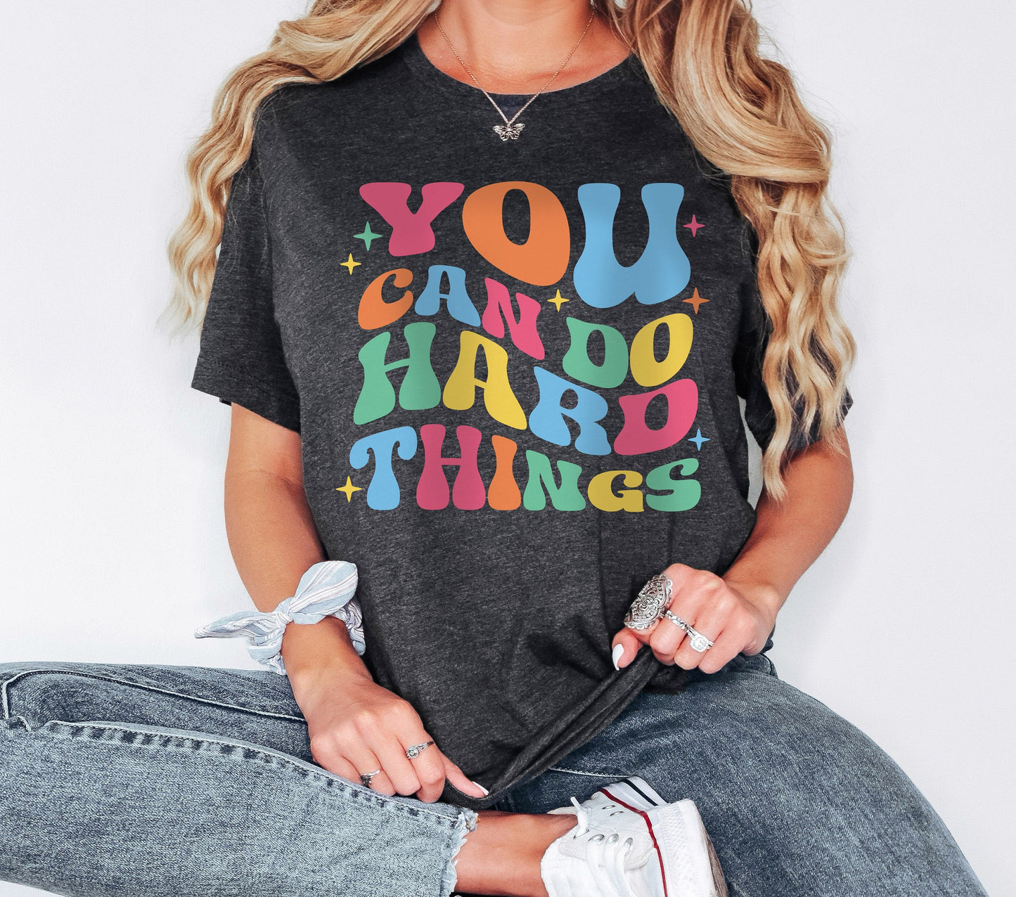 You Can Do Hard Things Tshirt,Motivational Shirt,School Counselor Shirt,Inspirational Shirt,Teacher Life,Special Education Shirt, Shirt