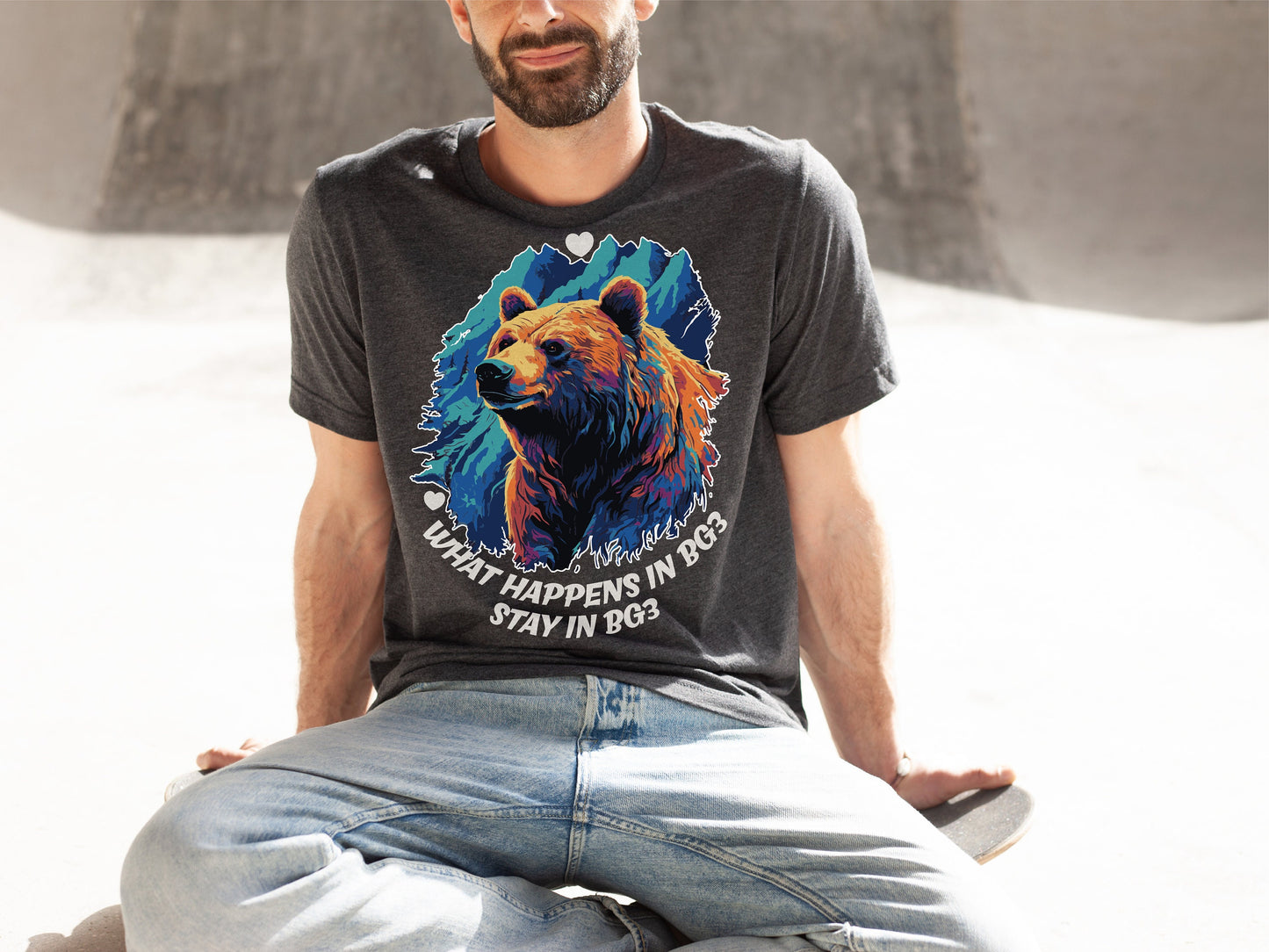 What Happens in BG3, Stay İn BG3, Bear Shirt, Mama Bear Shirt, Bear Gift, Funny Men Shirt, Funny Shirt, Gift For Men, Gift For Her