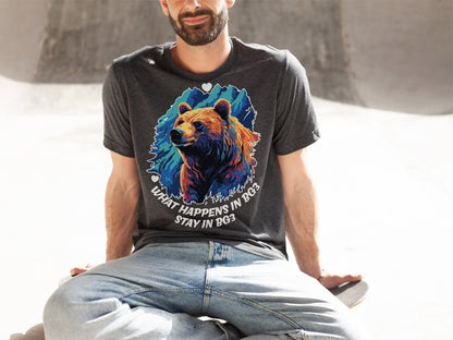 What Happens in BG3, Stay İn BG3, Bear Shirt, Mama Bear Shirt, Bear Gift, Funny Men Shirt, Funny Shirt, Gift For Men, Gift For Her