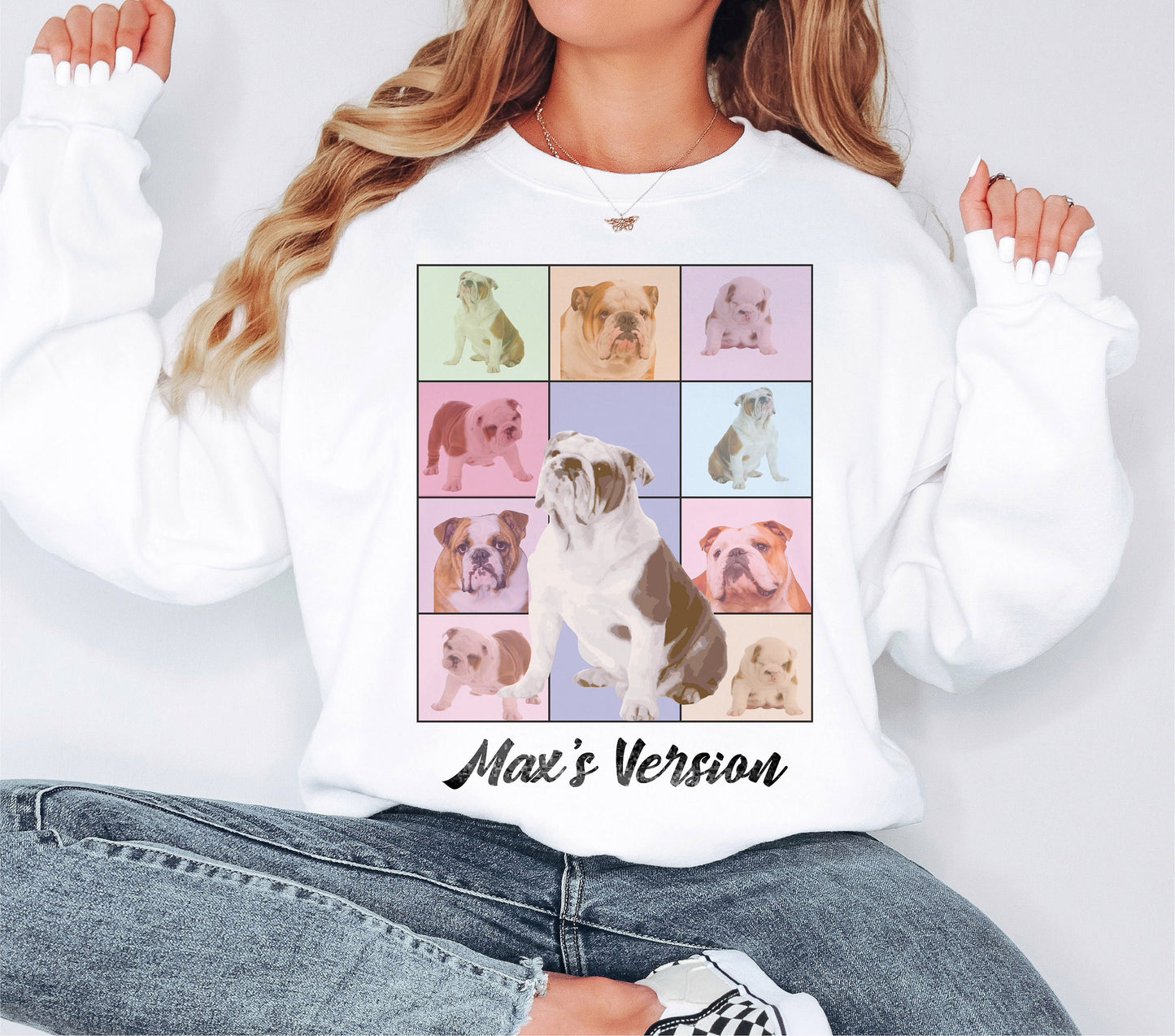 Custom Pet Portrait Sweat, Custom Dog Sweat, Custom Cat Portrait Sweat, Dog Photo Hoodie, Custom Dog Mom Sweat, Funny Dog, Taylors Version