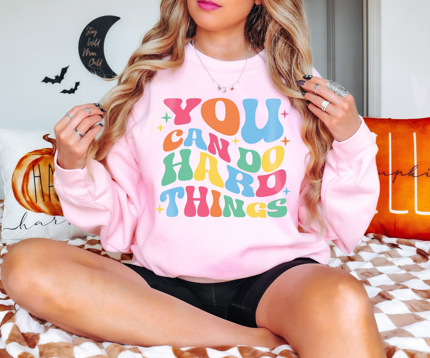 You Can Do Hard Things Sweatshirt,Teacher Life, Special Education Sweatshirt, Gift For Her, School Counselor Hoodie,Inspirational Sweatshirt
