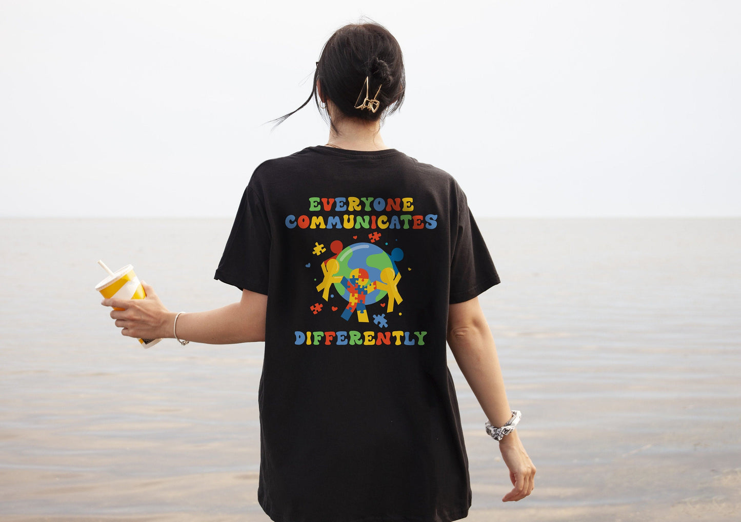 Everyone Communicates Differently Sweatshirt, Sped Teacher Sweatshirt,Inclusion Sweatshirt,Behavior Analyst Hoodie,Special Education Teacher