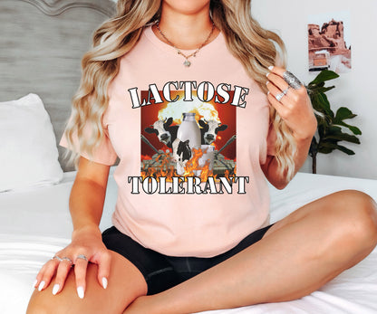 Lactose Tolerant Tshirt, Funny Meme Shirt, Oddly Specific Shirt, Weird Shirt, Sarcastic Shirt, Ironic Shirt, Meme Shirt, Funny Gift