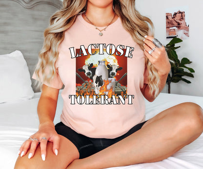 Lactose Tolerant Tshirt, Funny Meme Shirt, Oddly Specific Shirt, Weird Shirt, Sarcastic Shirt, Ironic Shirt, Meme Shirt, Funny Gift