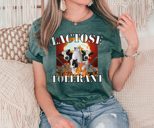 Lactose Tolerant Tshirt, Funny Meme Shirt, Oddly Specific Shirt, Weird Shirt, Sarcastic Shirt, Ironic Shirt, Meme Shirt, Funny Gift