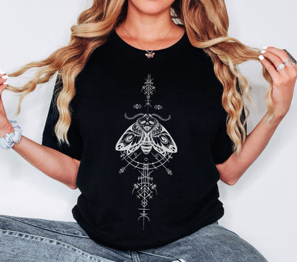Mystical Butterfly Tshirt, Butterfly Shirt, Mystical Shirt, Boho Celestial Shirt, Spiritual Shirt, Witch Deck Shirt, Celestial Shirt