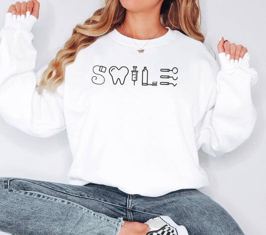 Dental Sweatshirt, Dental Assistant Sweatshirt, Dentist Gift, Dentist Sweatshirt, Dental Hoodie, Dental Hygienist Gift, Dental Student Gift