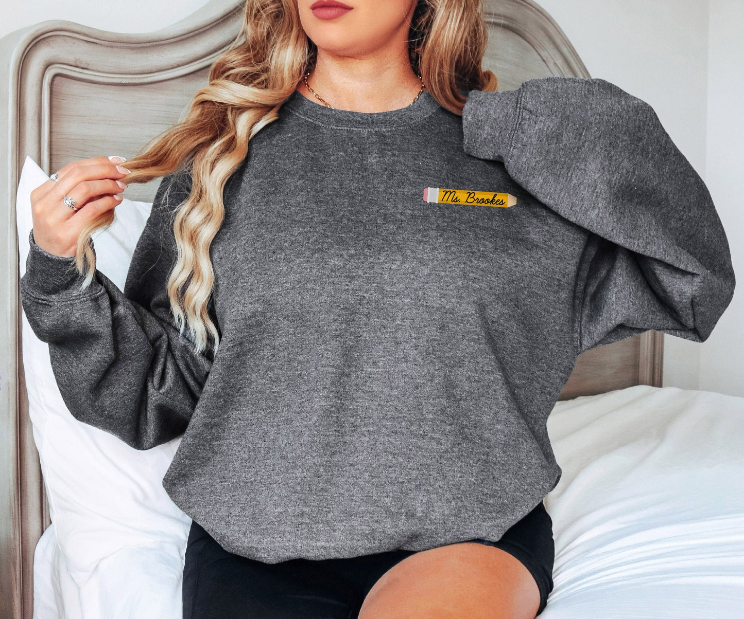 Custom Teacher Sweatshirt, Teacher Sweatshirt, Personalize Gifts, Teachers Day Gift, Custom Sweatshirt, Teacher Gift, Custom Mrs Hoodie