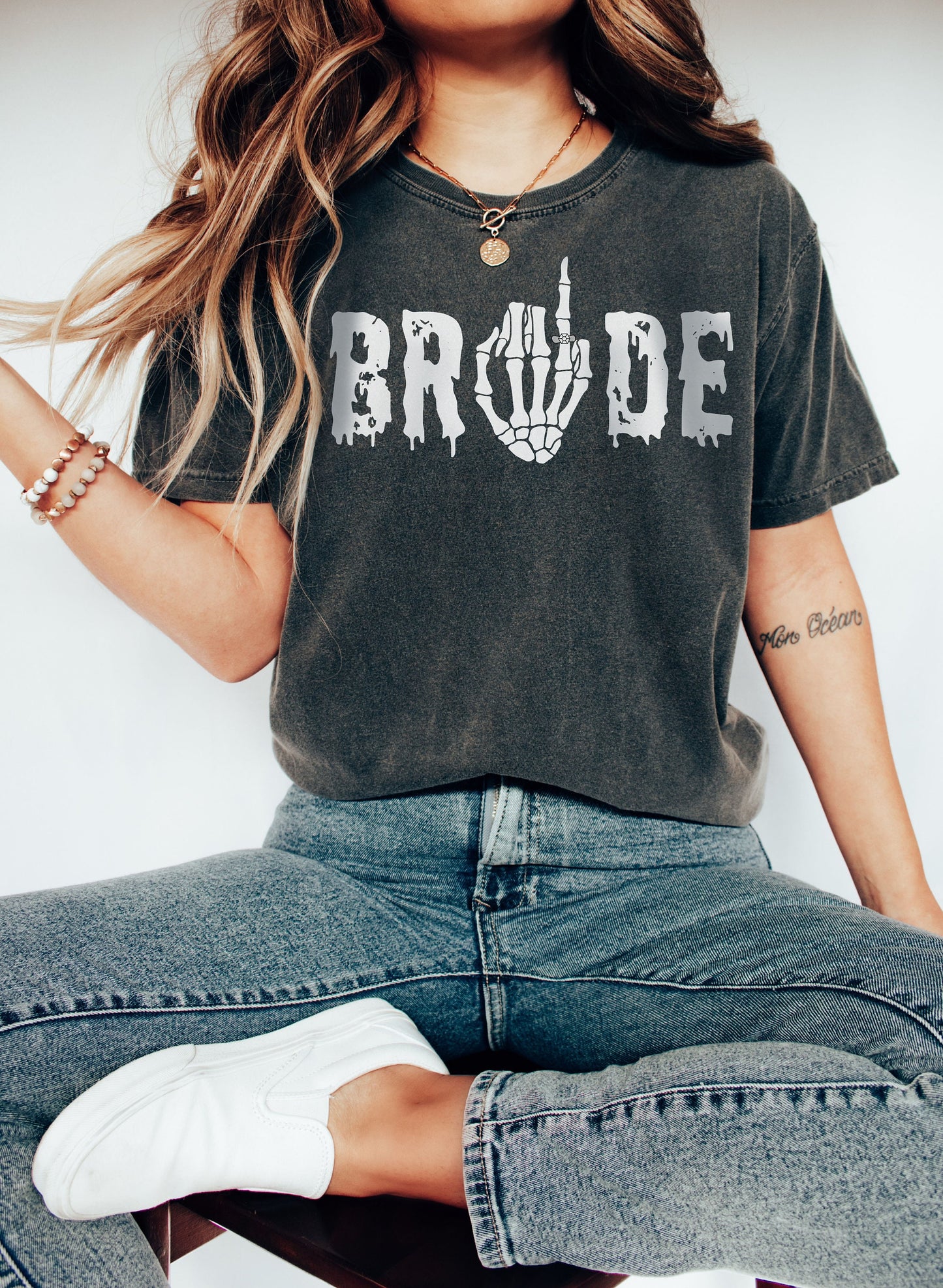 Gothic Bride Groom Engaged Tshirt, Bachelorette Shirt, Bride Shirt, Halloween Gift, Till Death Shirt, Engagement Gift, Halloween Shirt