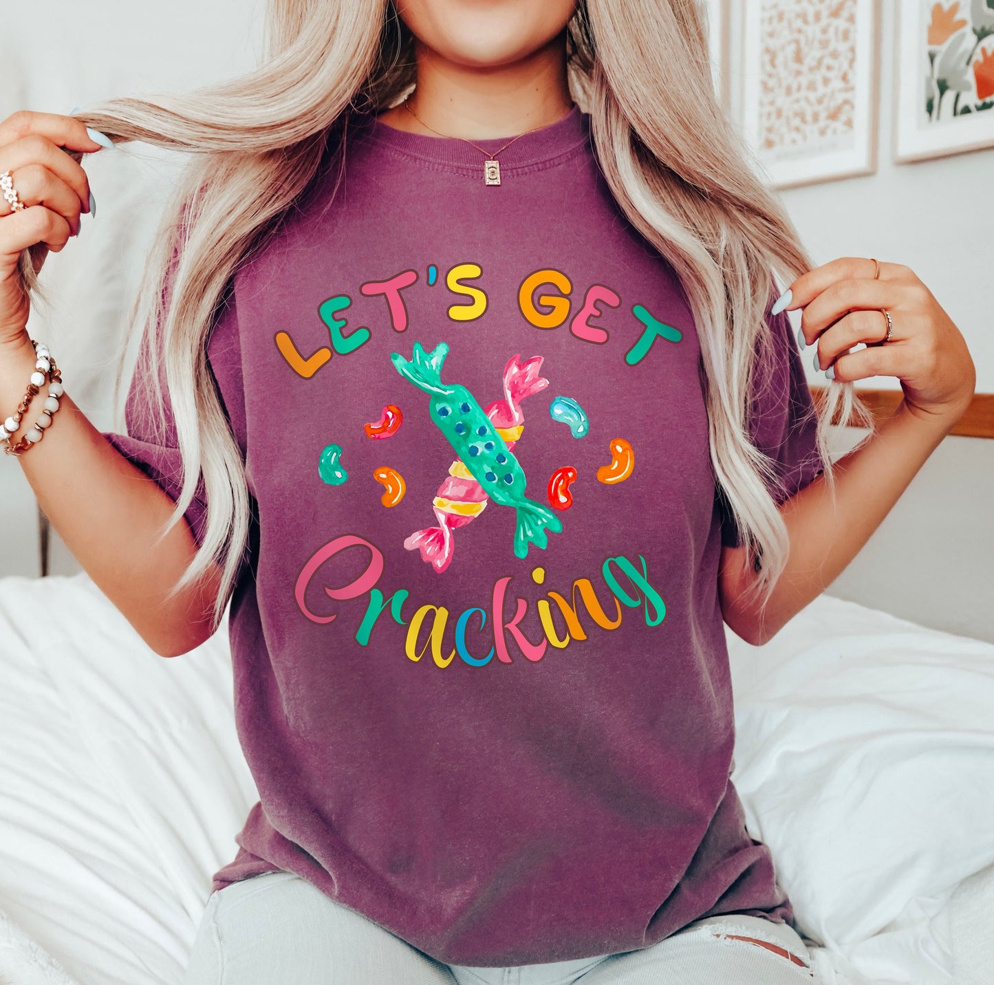 Let's Get Cracking Tshirt, Nutcracker Shirt, Santa Shirt, New Year Tee, Christmas Gifts,  Christmas Shirt, Christmas Shirt