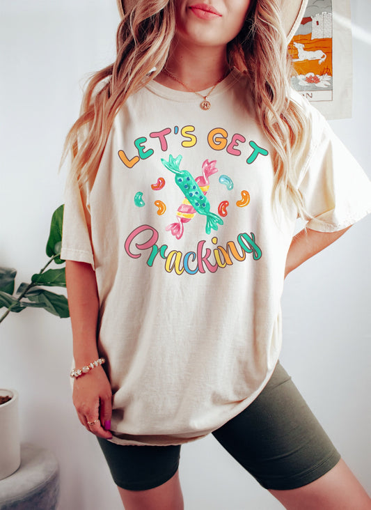 Let's Get Cracking Tshirt, Nutcracker Shirt, Santa Shirt, New Year Tee, Christmas Gifts,  Christmas Shirt, Christmas Shirt
