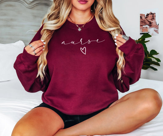 Nurse Sweatshirt, Nurse Week Hoodie, Gift for Nurse, Nurse Gift for Women, Gift for Her, Nurse Gifts, Nurse Graduation Gift, Nurse Hoodie