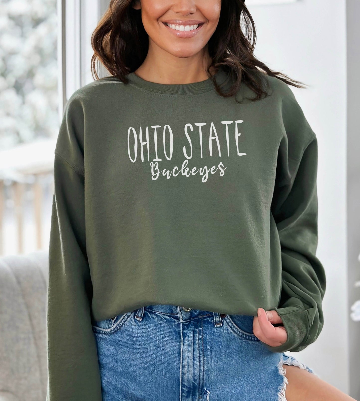 Custom State Name Sweatshirt, Custom State Sweatshirt,School Sweatshirt,Personalized State Hoodie, Team Sweatshirt, Custom Gift,Gift for Her