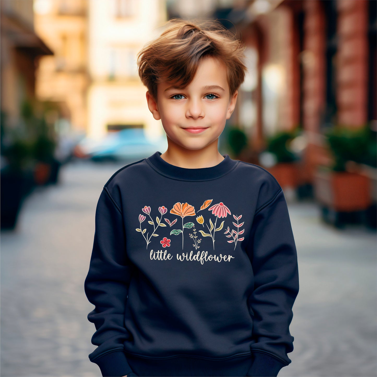 Little Wildflowers Sweatshirt, Flower Girl Gift, Flower Sweatshirt, Kids Sweatshirt, Boho Sweatshirt, Toddler Sweatshirt, Wildflowers Hoodie