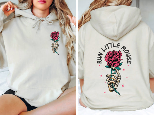 Run Little Mouse Sweatshirt, Haunting Adeline Sweatshirt, Dark Romance Merch, Smut Reader, Book Lover Gift