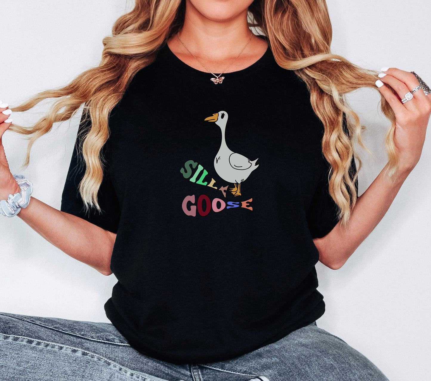Silly Goose Tshirt, Funny Shirt, Goose Shirt, Silly Goose Shirt, Gift for Her, Funny Goose Shirt, Gift for Him, Goose Tee, Silly Goose Tee