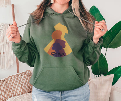 Grl Pwr Sweatshirt, Feminist Gift, Gift for Her, Girl Power Hoodie, Mother's Day Gift, Women's Day Sweatshirt, Feminist Quote Design