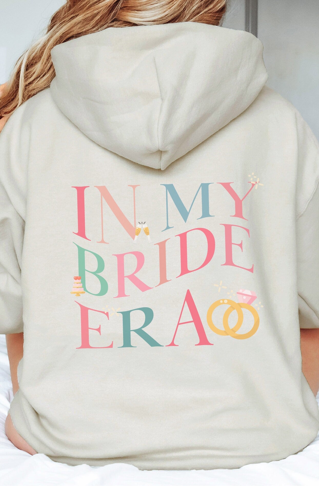 in My Bride Era Sweatshirt, Wedding Era, Bride to Be Gift, Bachelorette Party, Brite Gift, Gift for Her, Girls Night Wedding Hoodie