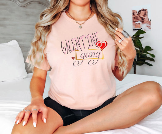 Galentine Gang, Galentine's Day Funny Matching Shirts, Girl Gang T-Shirt, February 13 Female Friendships Day, Bff Day, Gift for Her