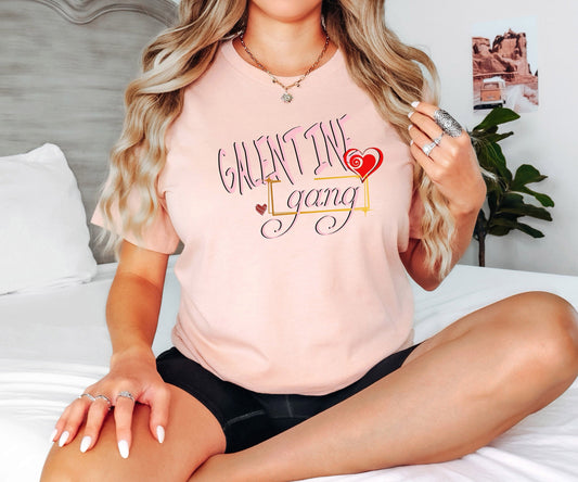 Galentine Gang, Galentine's Day Funny Matching Shirts, Girl Gang T-Shirt, February 13 Female Friendships Day, Bff Day, Gift for Her