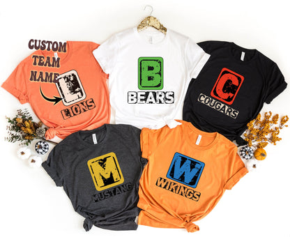 Custom Team Name Special Custom Design Shirt, Sort Season Clothing, Baseball Season, Football Season Group Hoodies, Gift for Him, Mom Shirt