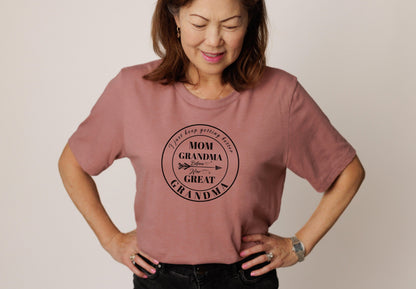 “Generational Love Tee” - Celebrating Moms and Grandmas, Family Heritage, Heartfelt Gift