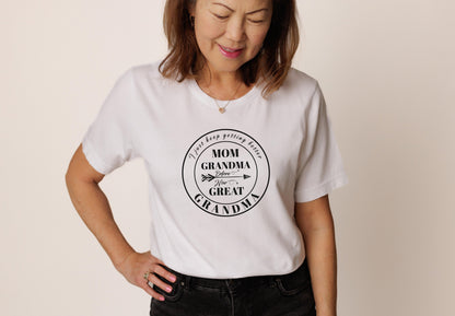 “Generational Love Tee” - Celebrating Moms and Grandmas, Family Heritage, Heartfelt Gift