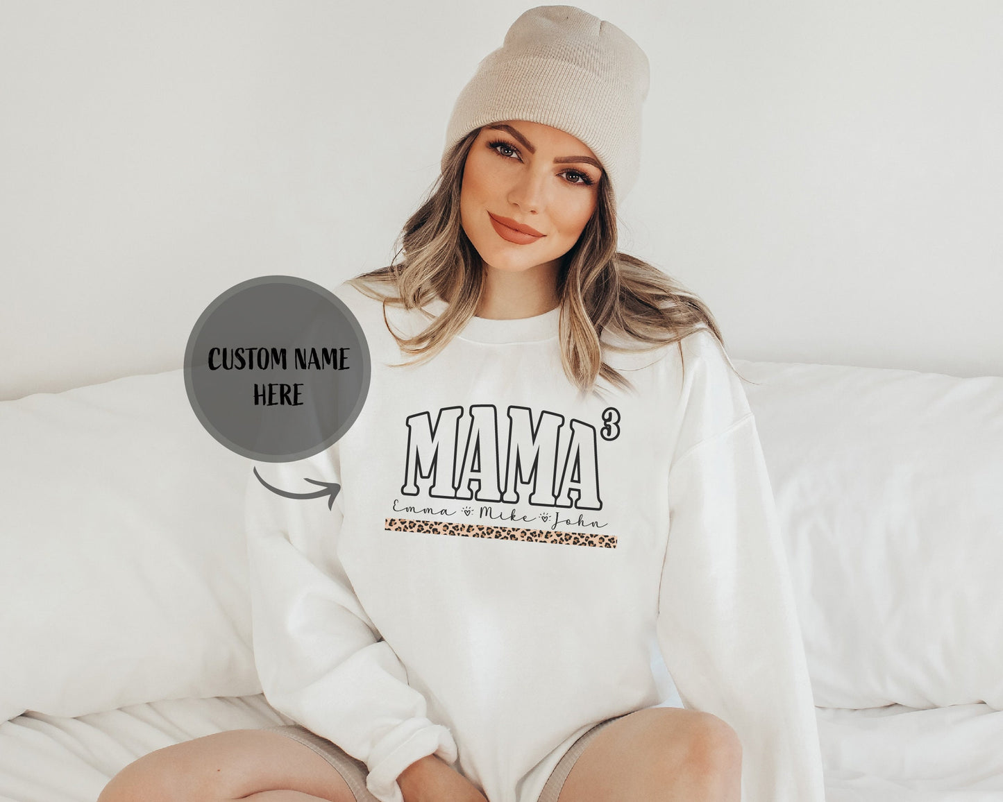 Custom Mama Sweatshirt, Custom Kid Names Sweatshirt, Gift For Mom, Mothers Day Gift, Gift For Her, Birthday Gift, Christmas Gift, Gigi Gift